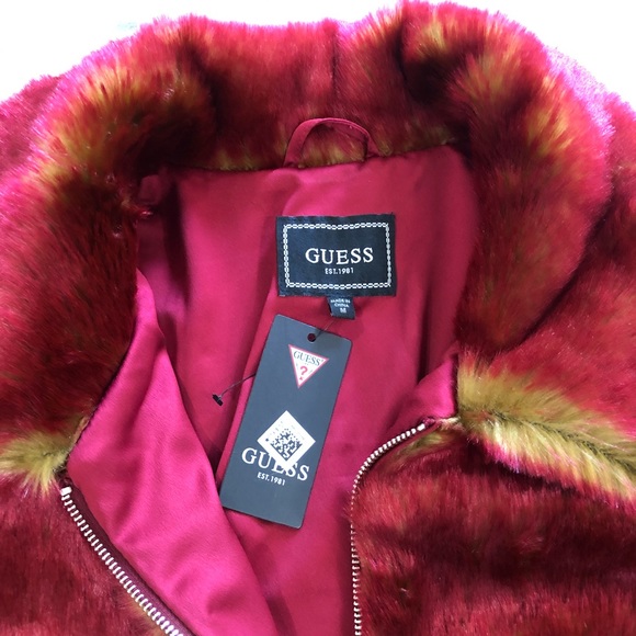 Guess Vonna Faux Fur Jacket - Picture 6 of 7